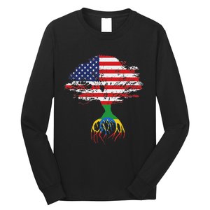 Ethiopian Ethiopia T Gift For Ethiopian People Long Sleeve Shirt