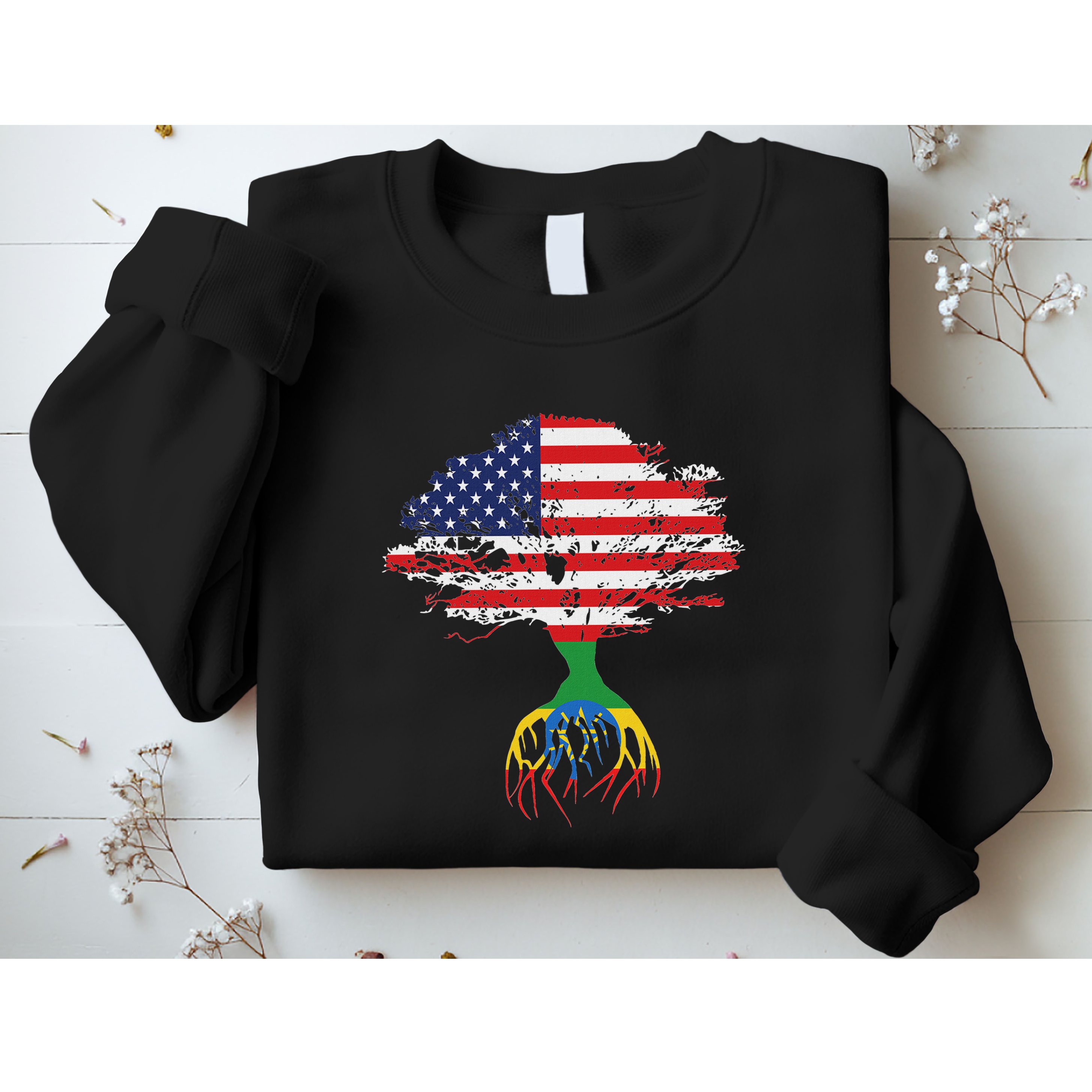 Ethiopian Ethiopia T Gift For Ethiopian People Sweatshirt