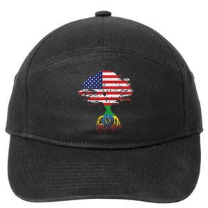 Ethiopian Ethiopia T Gift For Ethiopian People 7-Panel Snapback Hat