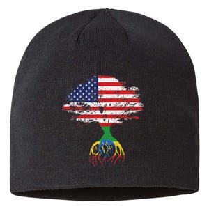 Ethiopian Ethiopia T Gift For Ethiopian People Sustainable Beanie