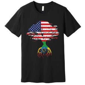 Ethiopian Ethiopia T Gift For Ethiopian People Premium T-Shirt