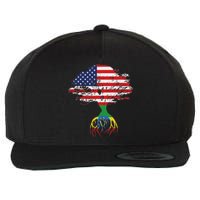 Ethiopian Ethiopia T Gift For Ethiopian People Wool Snapback Cap