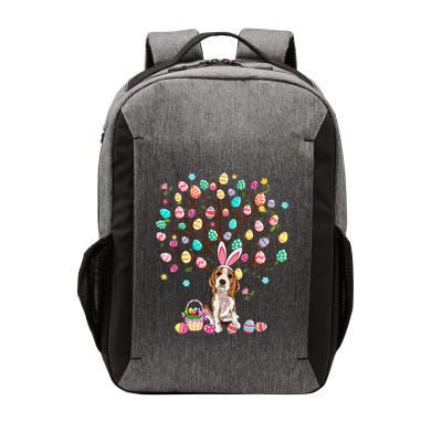 Easter Eggs Tree Beagle Dog Wearing Bunny Ear Vector Backpack