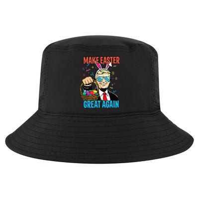 Easter Ears Trump Make Easter Great Again Egg Hunt Cool Comfort Performance Bucket Hat