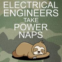 Electrical Engineers Take Power Naps Funny Sloth Legacy Tie Dye Trucker Hat