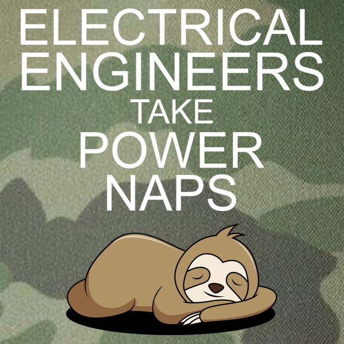 Electrical Engineers Take Power Naps Funny Sloth Legacy Tie Dye Trucker Hat