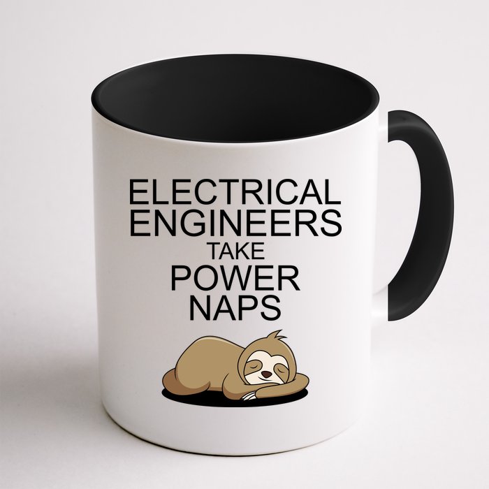 Electrical Engineers Take Power Naps Funny Sloth Mug