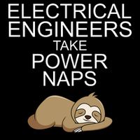 Electrical Engineers Take Power Naps Funny Sloth 16 in Basic Backpack