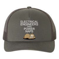 Electrical Engineers Take Power Naps Funny Sloth Yupoong Adult 5-Panel Trucker Hat