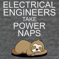 Electrical Engineers Take Power Naps Funny Sloth Mesh Reversible Basketball Jersey Tank
