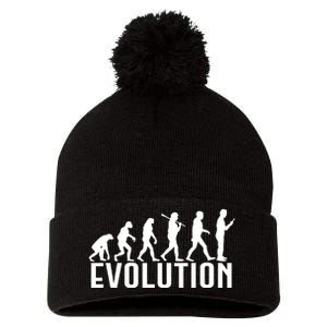 Evolution Pom Pom 12in Knit Beanie