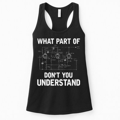 Electrical Engineer What Part Of Dont You Understand Gift Womens Tank Top