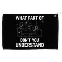 Electrical Engineer What Part Of Dont You Understand Gift Grommeted Golf Towel