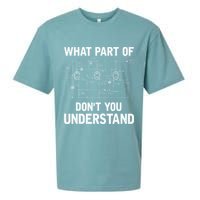 Electrical Engineer What Part Of Dont You Understand Gift Sueded Cloud Jersey T-Shirt