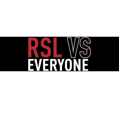 Emeka Eneli Wearing Rsl Vs Everyone Bumper Sticker