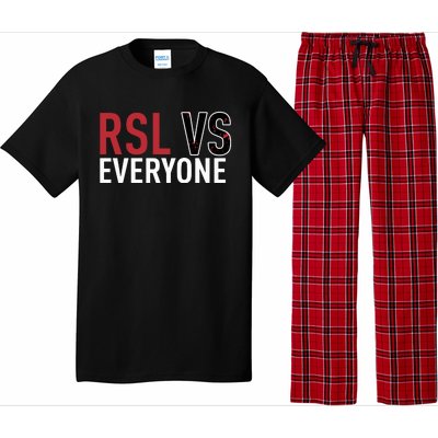 Emeka Eneli Wearing Rsl Vs Everyone Pajama Set