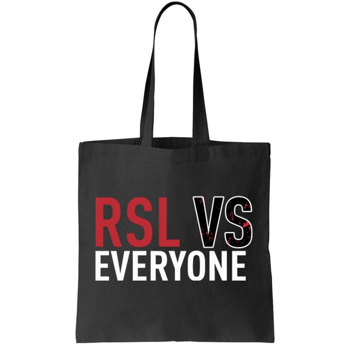 Emeka Eneli Wearing Rsl Vs Everyone Tote Bag