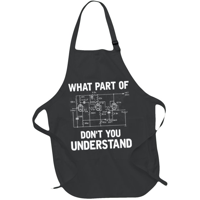 Electrical Engineer What Part Of Don't You Understand Gift TShirt Apron