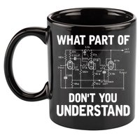 Electrical Engineer What Part Of Don't You Understand Gift TShirt 11oz C Handle Ceramic Mug