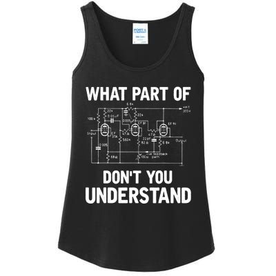 Electrical Engineer What Part Of Don't You Understand Gift TShirt Ladies Essential Tank