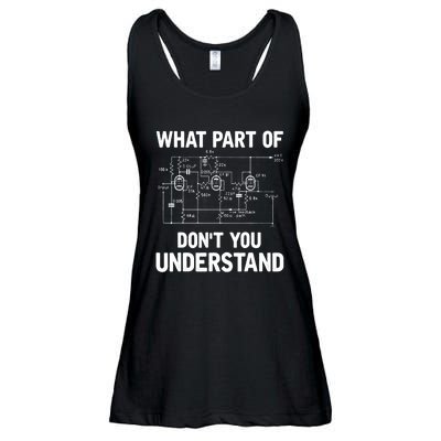 Electrical Engineer What Part Of Don't You Understand Gift TShirt Ladies Essential Flowy Tank