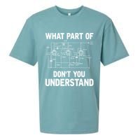 Electrical Engineer What Part Of Don't You Understand Gift TShirt Sueded Cloud Jersey T-Shirt
