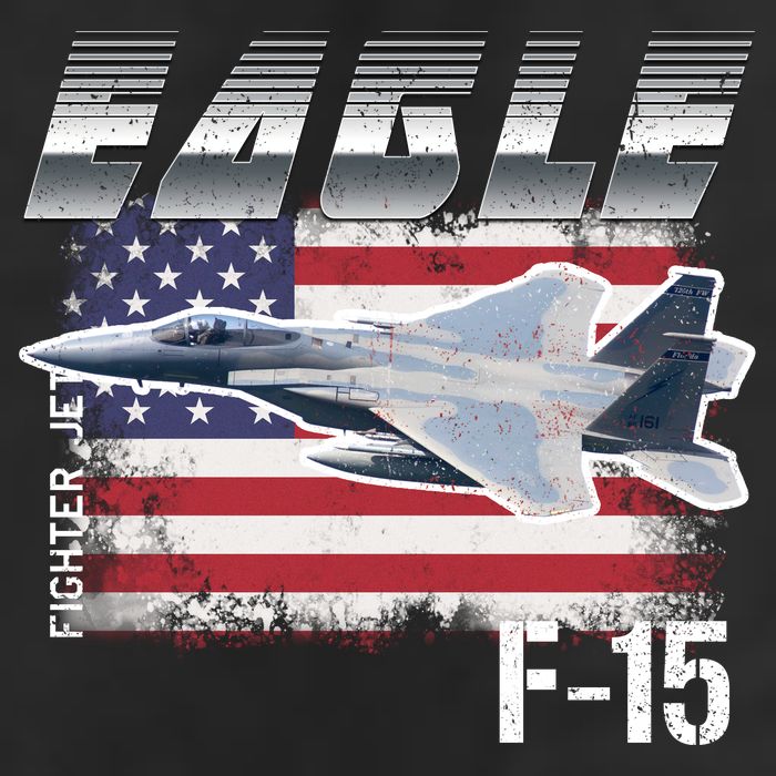 Eagle F 15 Aircraft Cool Comfort Performance Bucket Hat