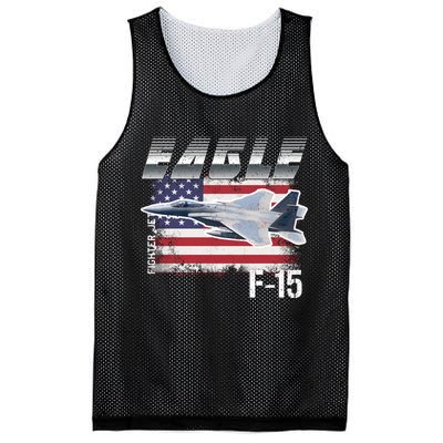 Eagle F 15 Aircraft Mesh Reversible Basketball Jersey Tank