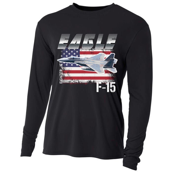 Eagle F 15 Aircraft Cooling Performance Long Sleeve Crew