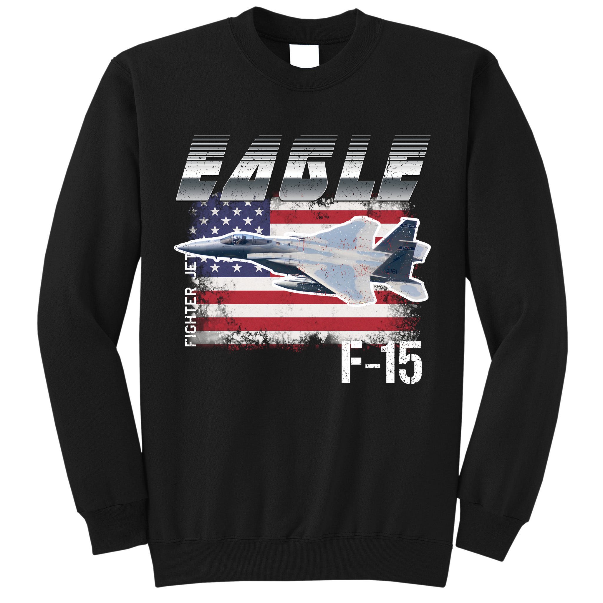 Eagle F 15 Aircraft Tall Sweatshirt