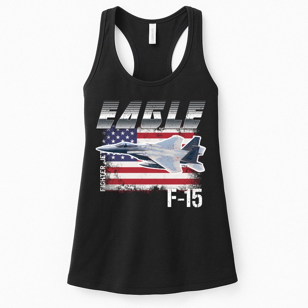 Eagle F 15 Aircraft Womens Tank Top