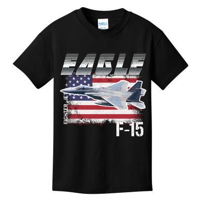 Eagle F 15 Aircraft Kids T-Shirt