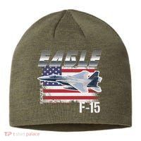 Eagle F 15 Aircraft Sustainable Beanie