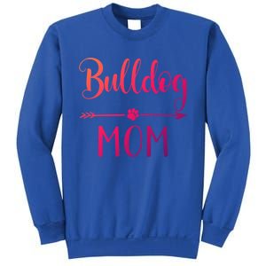 English French American Bulldog Mom Gift Sweatshirt