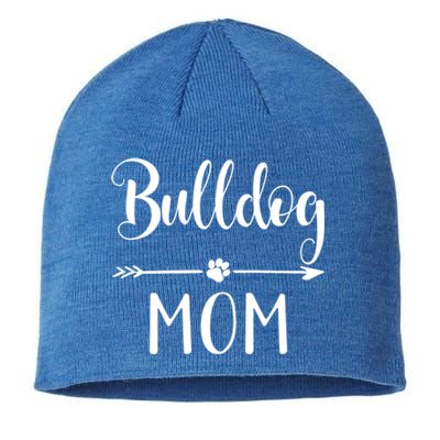 English French American Bulldog Mom Gift Sustainable Beanie