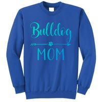 English French American Bulldog Mom Gift Sweatshirt