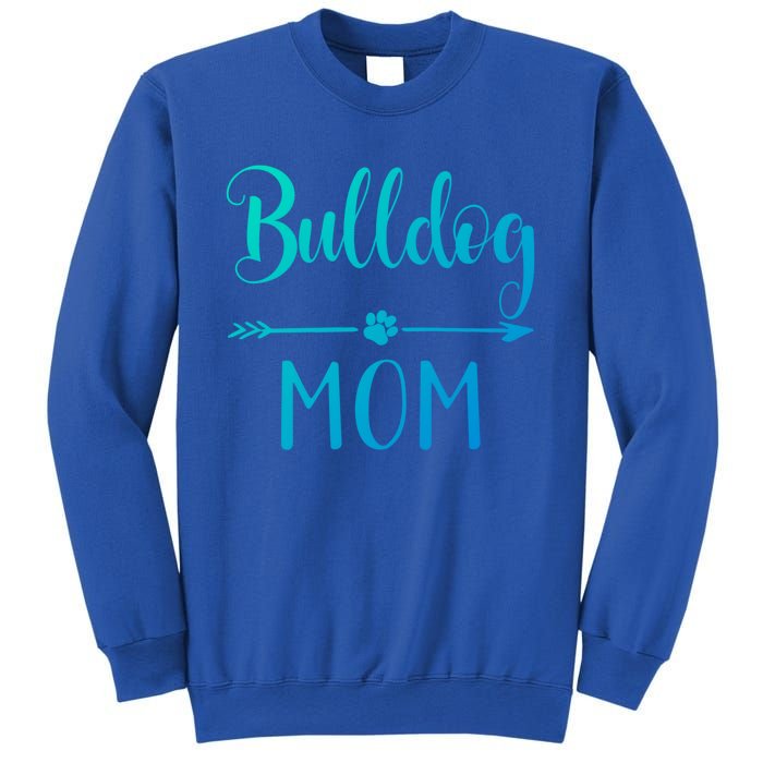 English French American Bulldog Mom Gift Sweatshirt