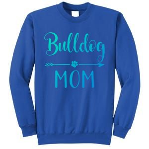 English French American Bulldog Mom Gift Tall Sweatshirt