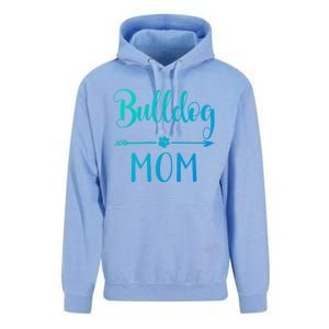 English French American Bulldog Mom Gift Unisex Surf Hoodie