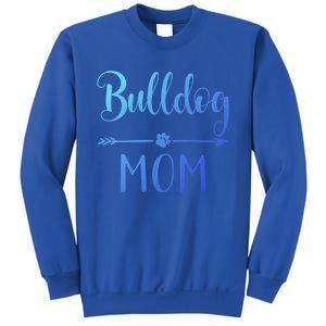 English French American Bulldog Mom Gift Sweatshirt