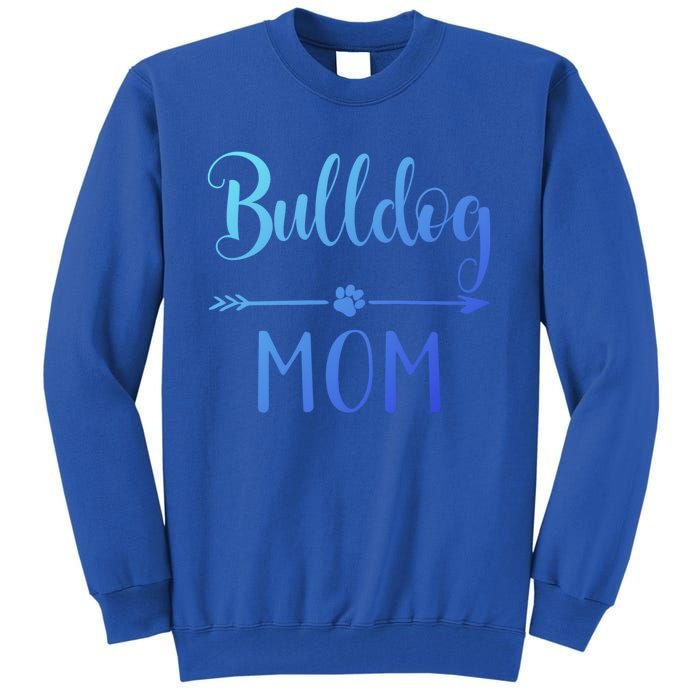 English French American Bulldog Mom Gift Tall Sweatshirt