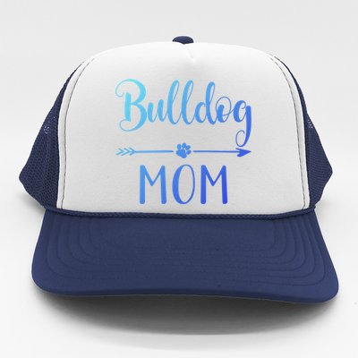 English French American Bulldog Mom Gift Trucker Hat