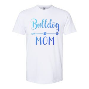 English French American Bulldog Mom Gift Softstyle CVC T-Shirt