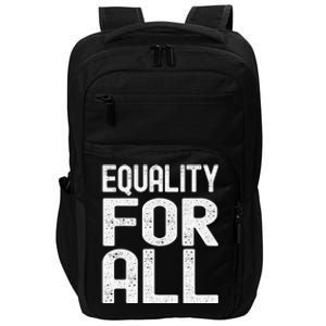 Equality For All Black History Month  Pride Impact Tech Backpack