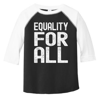 Equality For All Black History Month  Pride Toddler Fine Jersey T-Shirt