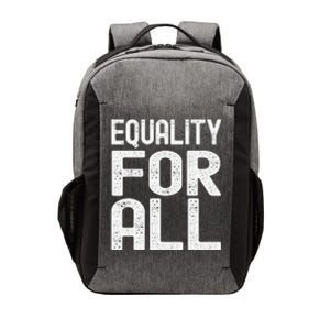 Equality For All Black History Month  Pride Vector Backpack