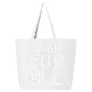 Equality For All Black History Month  Pride 25L Jumbo Tote