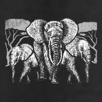 Elephant Family Africa Safari Zoo Keeper Gift Elephant Adult Drive Performance Visor