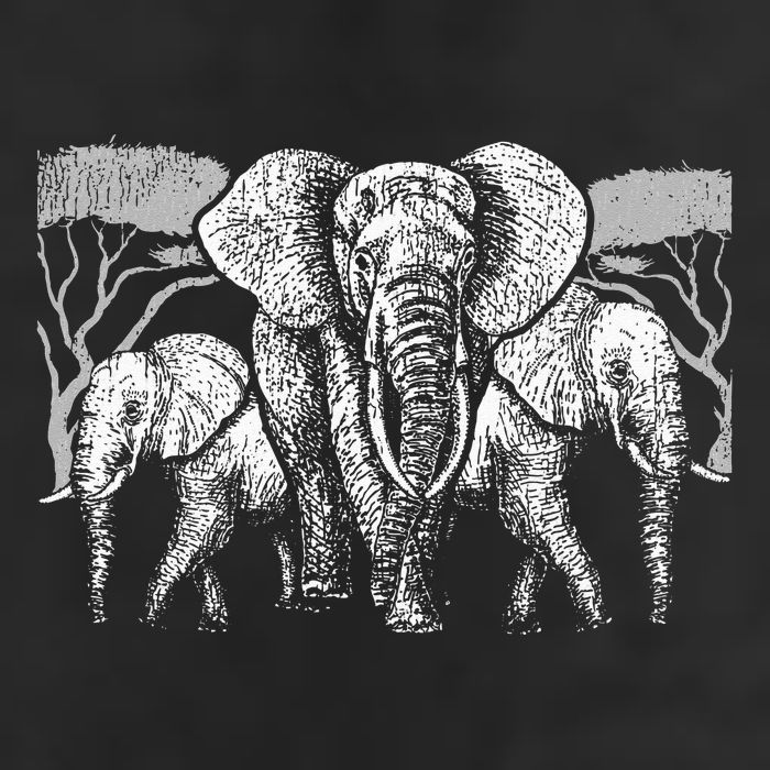 Elephant Family Africa Safari Zoo Keeper Gift Elephant Adult Drive Performance Visor