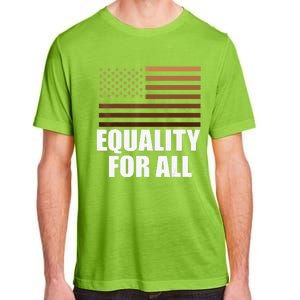 Equality For All Black History Month  Pride Adult ChromaSoft Performance T-Shirt